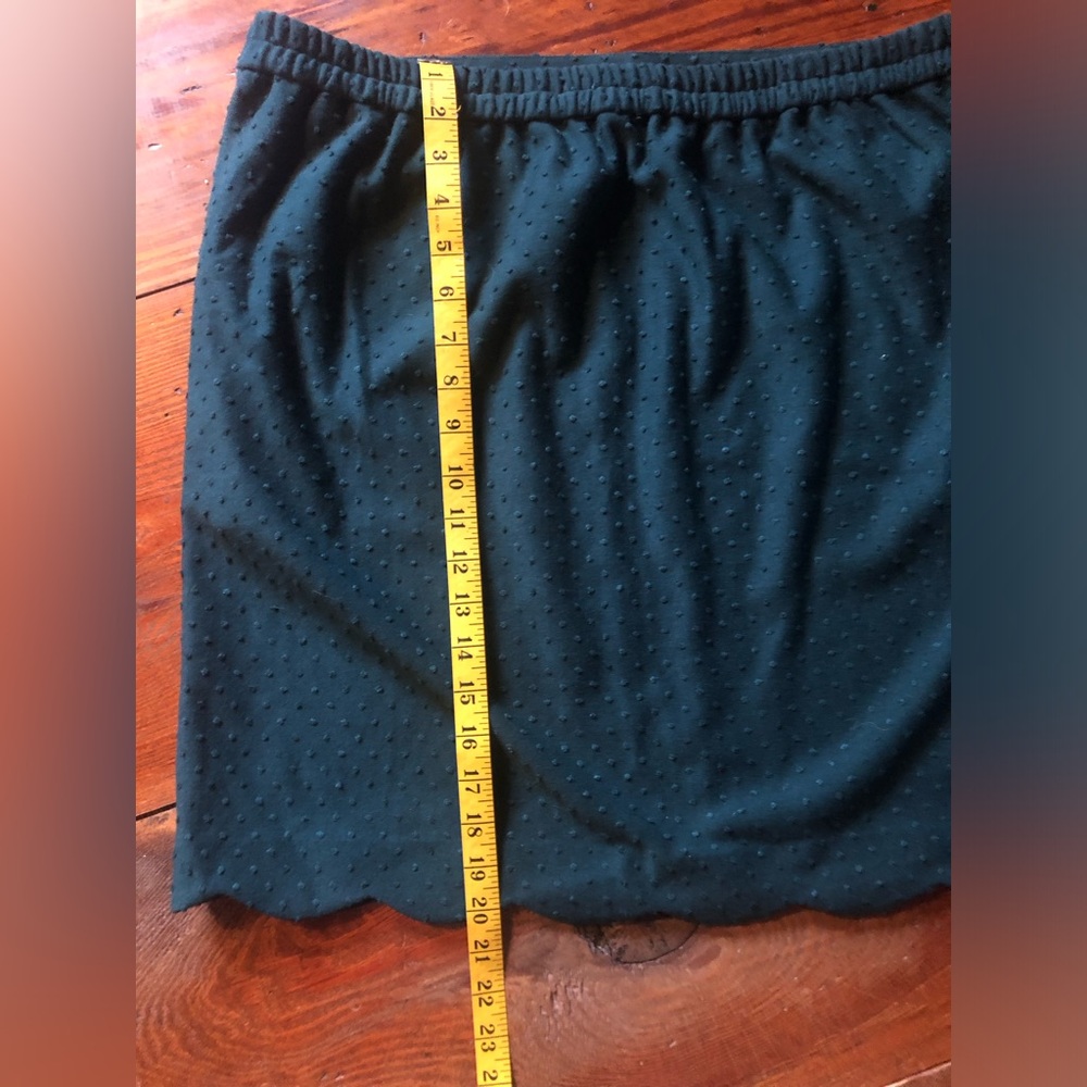 Kelly Green Ruffle Skirt - Picture 7 of 10